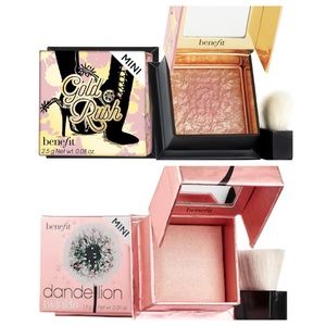 Dandelion twinkle mini & gold rush mini Blush !